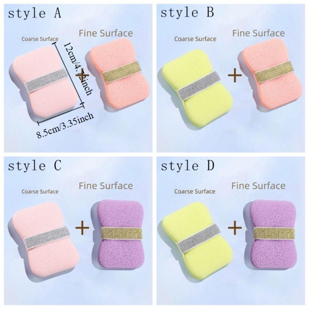 2PCS Soft Exfoliating Soap Bag Sponge Material Bath Foaming Sponge Soap Foaming Net  Personal Care