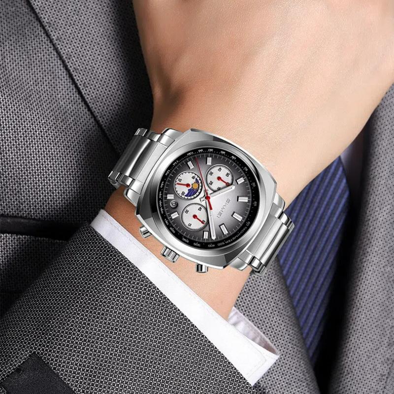 SKMEI Multifunctional Casual and Fashion Quartz Watch for Men Waterproof Chronograph Wrist Watch Male Watches