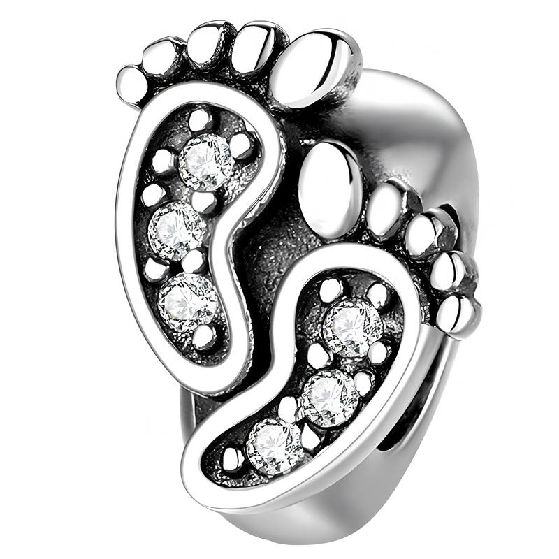 Charms Do Pandora Zawieszka Charms Stoper Stópki Srebro 925 Charmsy Trusky