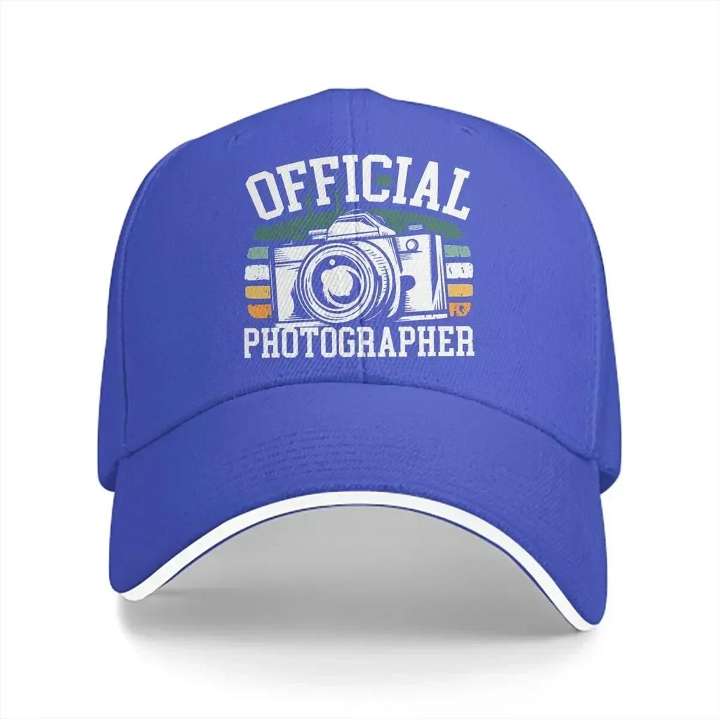 Summer Cap Sun Visor Official Photography Hip Hop Caps Photographer Camera Patent Cowboy Hat Peaked Hats