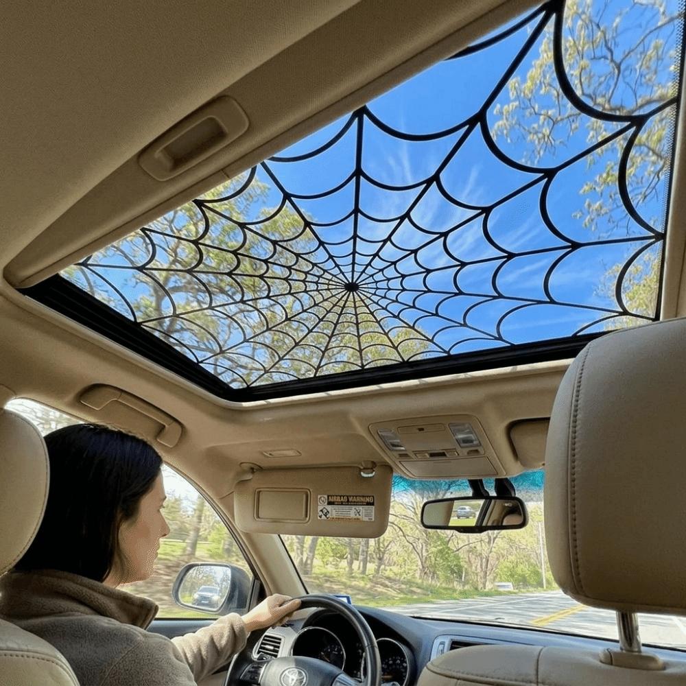 UV-Proof Halloween Sunroof Sticker Self-Adhesive Backing Vehicle Decal Automobile