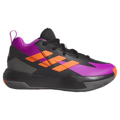 Buty do koszykówki Adidas Junior Cross Up Select Mid dla chłopców i dziewcząt NKK23 Core Orange cm 'Em 17-21.5cm Czarny/Purple Burst/Impact (IG6645) 20,0