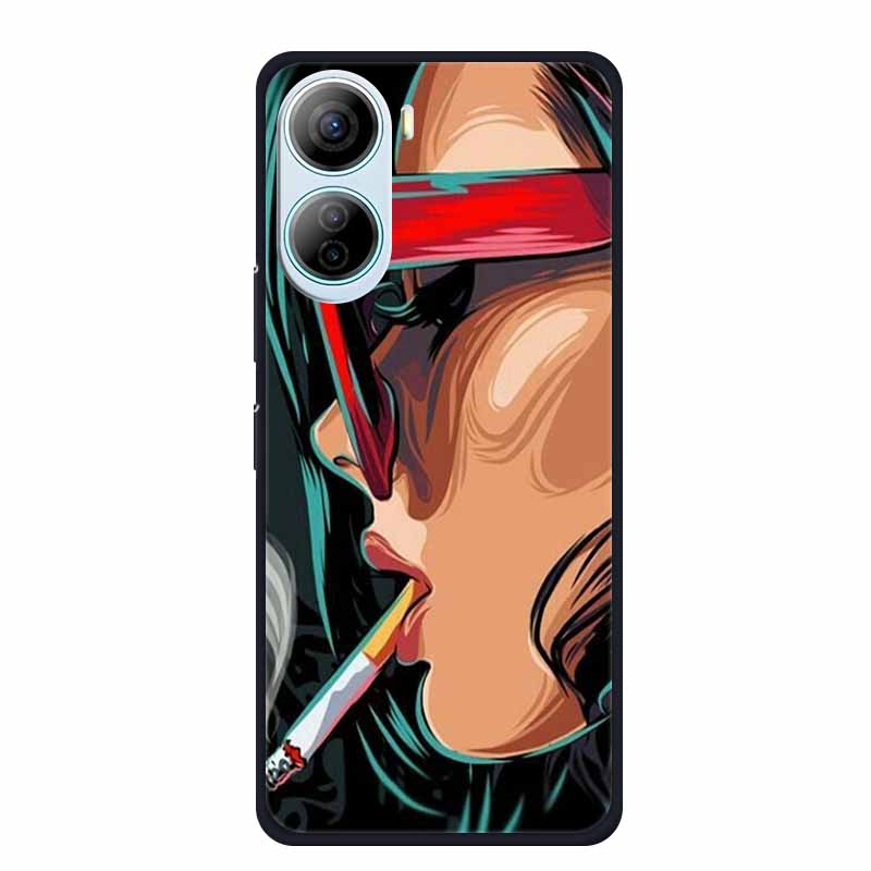 For ZTE Libero 5G IV Case Animals Silicone TPU Back Cover Soft Phone Cases for ZTE LiberoIV 5GA302 Protector Wolf Cool New Shell