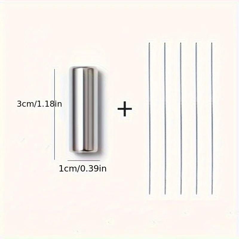 

6pcs Heart-Shaped Cat Eye Magnet Wand Set Professional Nail Art Tools and Accessories for DIY Magnetic Polish Effect Easy to Use