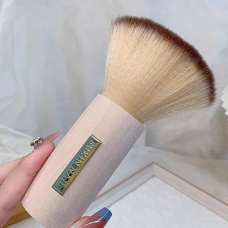 

Кругла щітка для збору пилу з нігтів Великого розміру Знімачі пилу з нігтів Акрил УФ Гель-лак Порошок Інструмент для очищення Манікюрні аксесуари кавовий