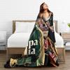 Film Culpa Mia Super Warm Blanket  Airplane Travel Plush Throw Blanket Comfortable Couch Chair Flannel Bedspread Sofa Bed Cover