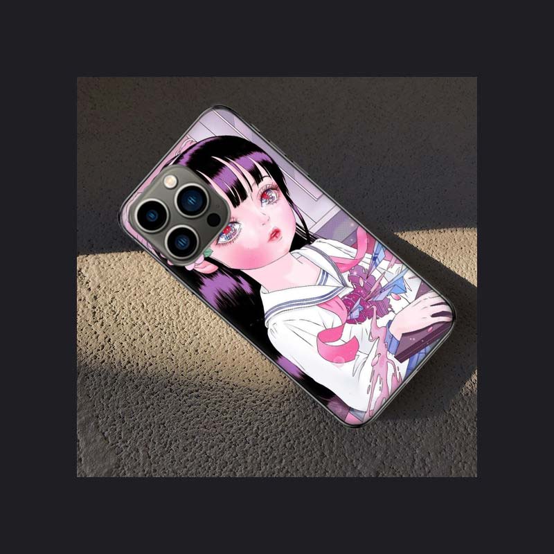 Shintaro Horror Cartoon Kago Phone Case For Apple Iphone 15 13 12 11 14 Pro Max Mini Cover SE 2020 X XS XR 8 7 6 6S Plus 5 5S Sh