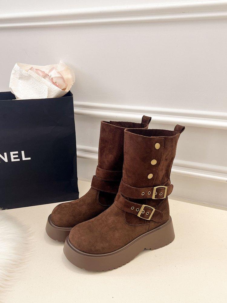 Thick-soled Martin Boots Women's 2025 New Autumn Retro British Style Versatile Two Wear Small Thin Boots Short Boots