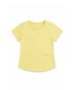 Nyuyogwogseu Embroidered Round Short Sleeve T-Shirt_Lemon