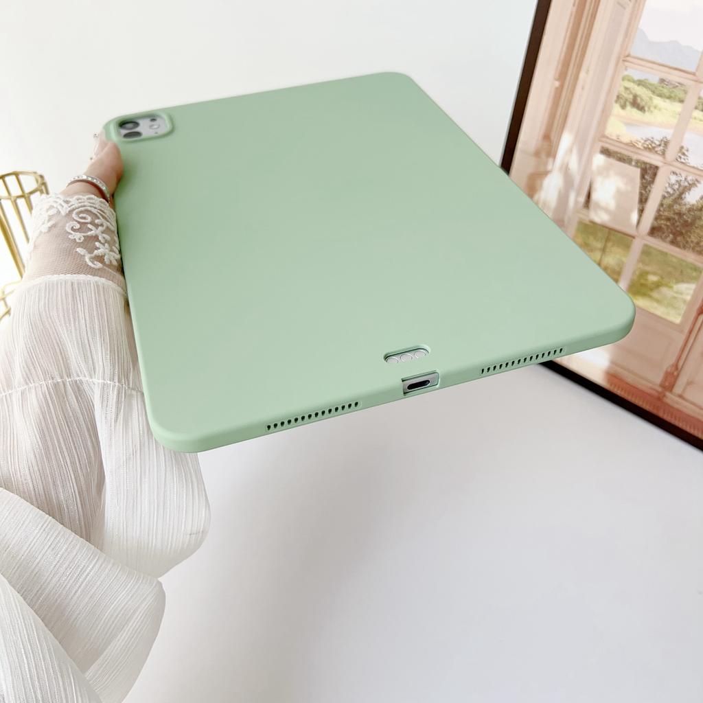 For iPad Pro 11 (2024) Case Skin-Touch Soft TPU Tablet Protective Cover