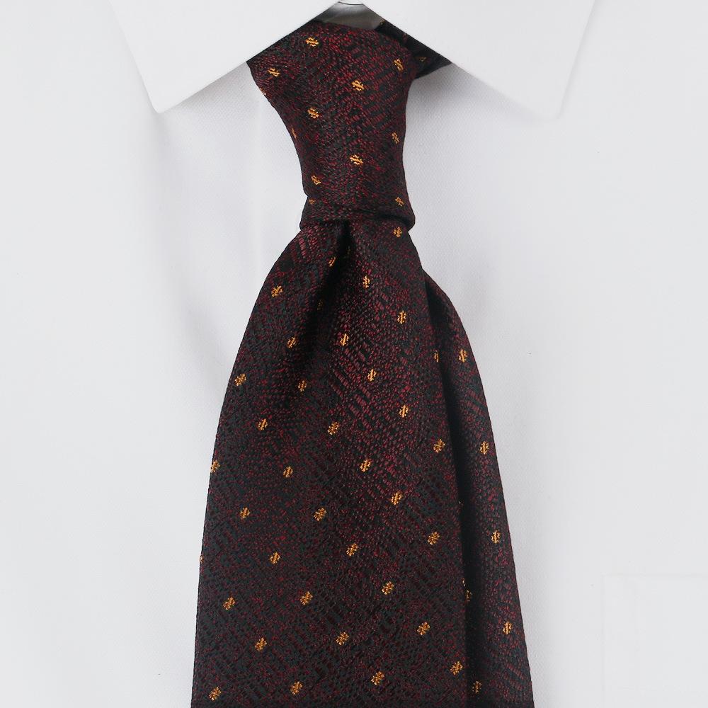 Pattern Italian Jacquard Tie Men'S Casual Business High-End Dress Wedding Suit Shirt Accessories Unique Stripes