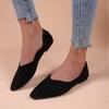 Woman Flats Flock Ballerina Lightweight Flat Loafers Elegant Soft Sole Mom Shoes for Women Mary Jane Shoes Zapatos De Mujer