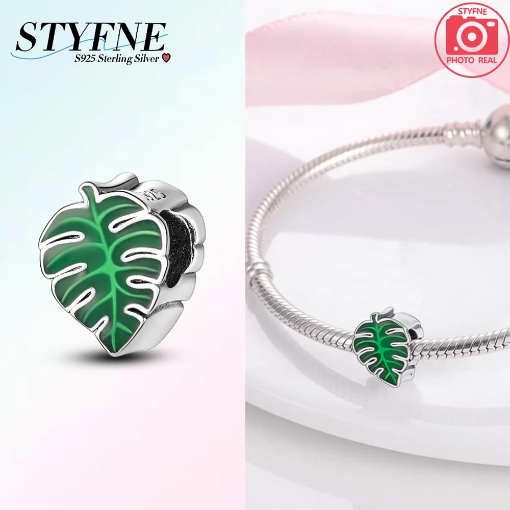 Charms 925 Silver Cactus Phalaenopsis Daisy Pendant Fit Charm Bracelet DIY Women Original Jewelry Gift