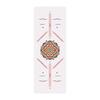 Colored Print Natural Rubber PU Yoga Mat