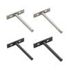 2Pcs Heavy Duty Floating Shelf Brackets Replacement Rustproof Wall Shelf Support Furniture Replacement Hardware