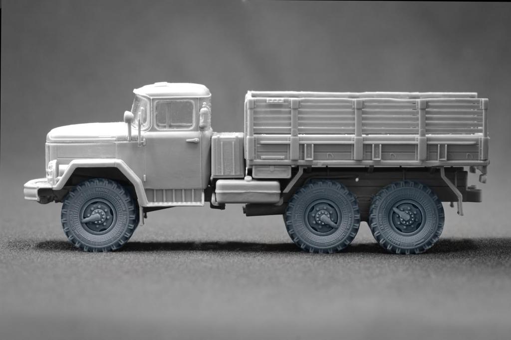 Truck Wheel Set Plastic Model Parts SCXWM72001 Scale-X 1/72 ZiL-131 (7 pieces) (for ICM) (Military Vehicle)
