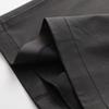 Autumn 2025 Elegant Brown PU Leather Slit Skirt for Women