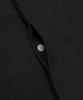 West Grand Boulevard Hidden Button Soft Cotton Trucker Jacket Black