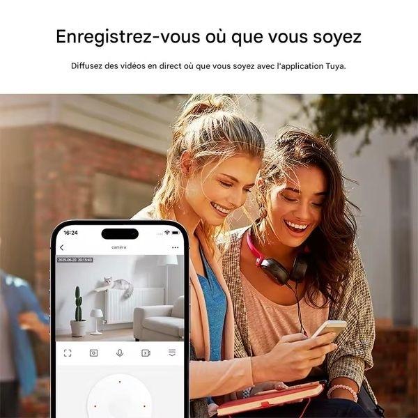 5MP Rotating Camera Wifi Auto Tracking Two-Way Audio