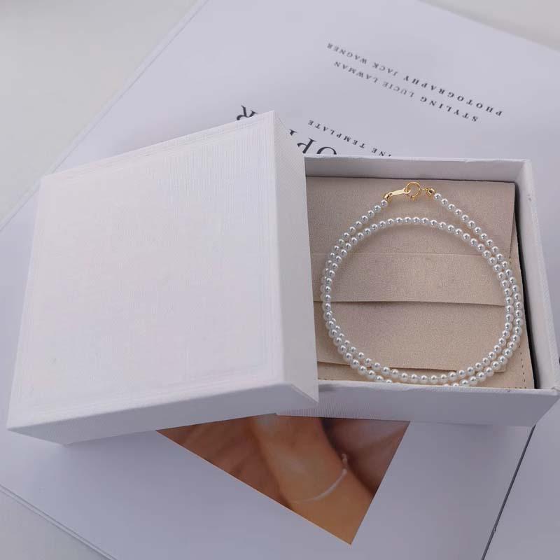 

Ожерелье из ракушек Женское нишевое нишевое ключичное цепочное ожерелье из бисера Ювелирные изделия