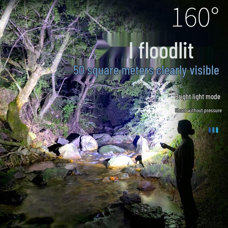 SHENYU Rechargeable Strong Beam Flashlight