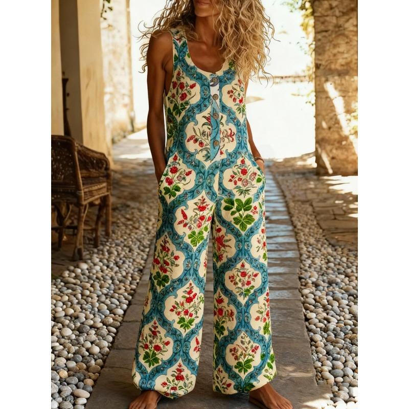 IHUASU Damenmode Lässiger Jumpsuit