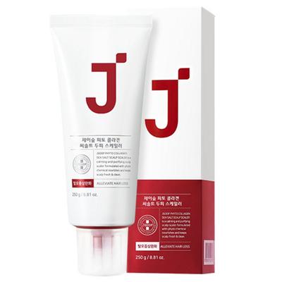 J.Sup Фіто Колаген Морська Сіль Скраб для Шкіри Голови, 250г, 1 штука