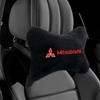 Autonekkussens Pak Hoofdsteun zacht Korte pluche Universeel Voor Mitsubishi Lancer Asx Outlander Pajero l200 Galant Autokussen