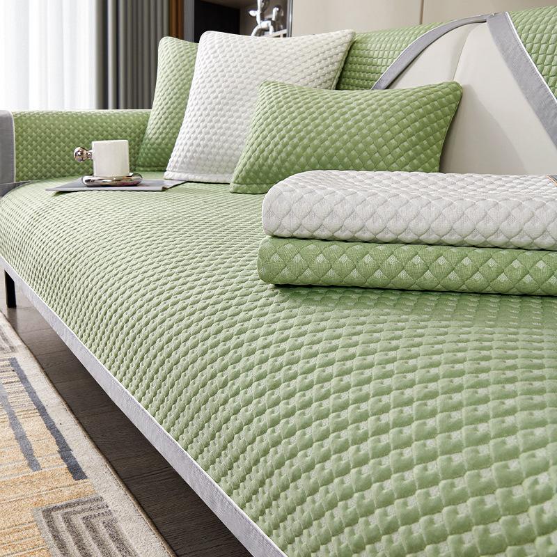 

Летняя подушка для дивана Ice Silk, нескользящая, для гостиной, прямой ряд, чехол для дивана, ткань, полотенце для спинки, прохладное, дышащее, лето 70*70cm