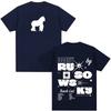 Rapper Rusowsky Madrid Daisy Tour 2026 Album T-Shirt Unisex HipHop Mode Popmusik Sommer Druck 100% Reine Baumwolle T-Shirt