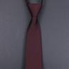 Burgundy Groom Wedding Burgundy Best Man Dress Business Zip Knot Free Men'S Tie Wedding