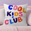 Modern Cartoon Cool Kids Club   Cushion Cover Inches Farmhouse Decor Home Throw Pillow Covers for Couch Decorations