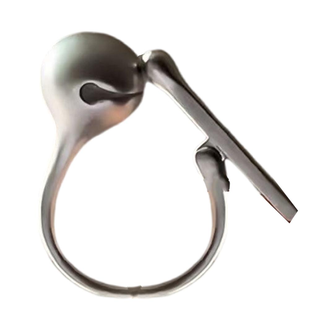 Stylish Muyu Sturdy Alloy Rings Versatile and Adjustable Jewelry Accessory Portable for Women Everyday Casual Wear