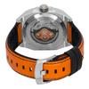AVI-8 Bell X-1 Machbuster Lederarmband Graphitschwarzes Zifferblatt Automatik AV-4115-01 Herrenuhr