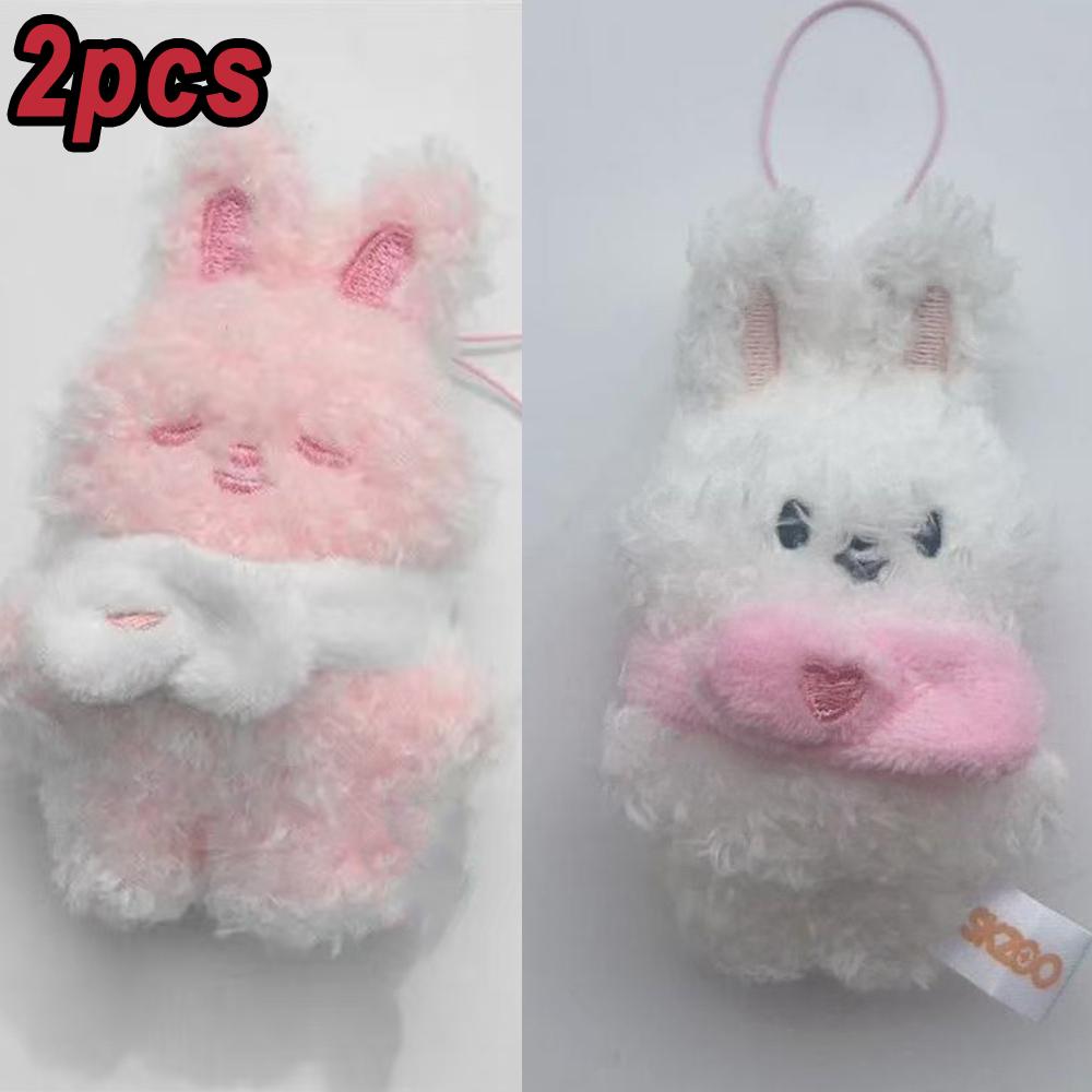 .*New Styles Mini Straykids Keychain Plush Doll Pendant FM Doll Creative Doll Bag Pendant Children's Fans Cute Gift