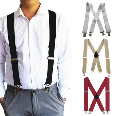 High Elastic Adjustable 4 Strong Clips X Back Non-slip Decorate Comfortable To Wear