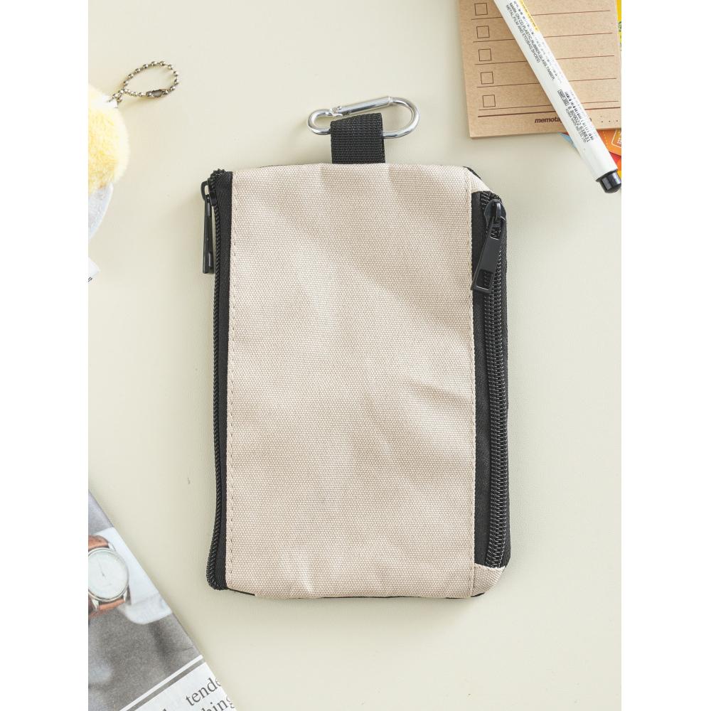 

Daiso Carabiner Storage Double Sided Pouch