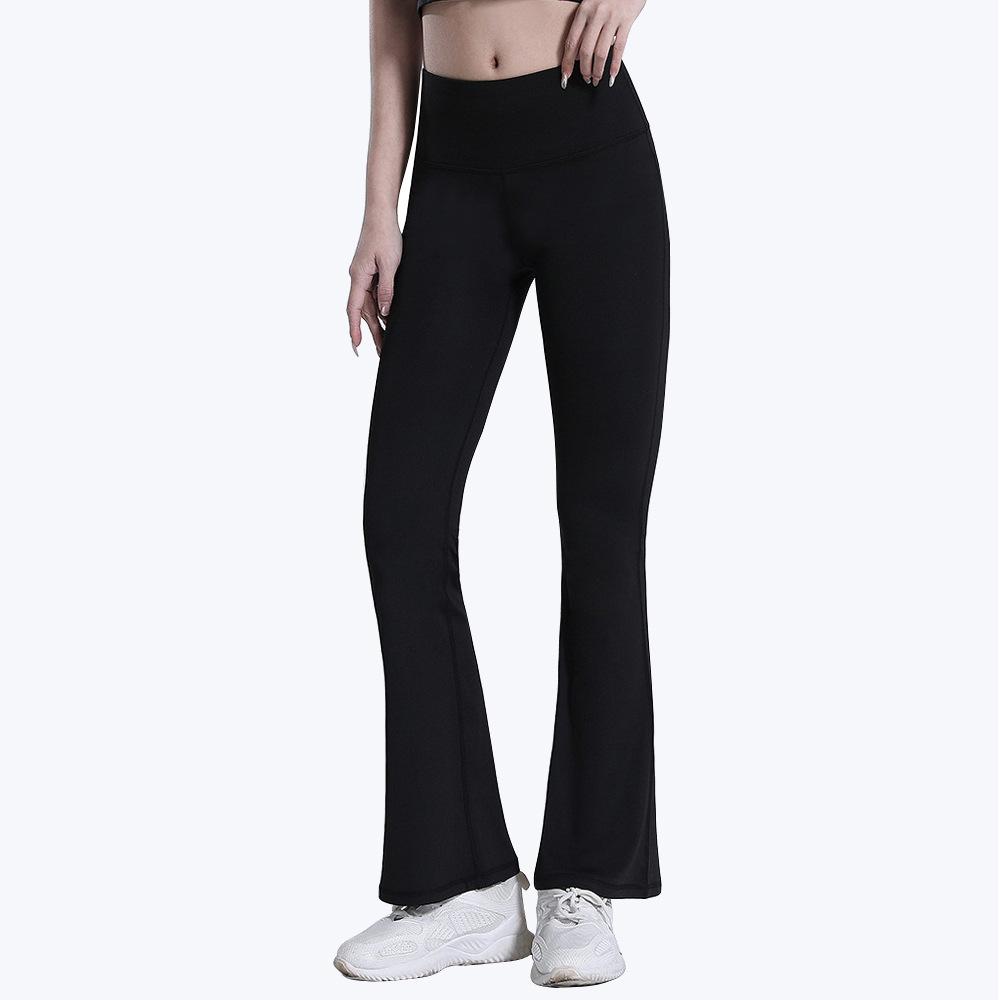 Nackte Yogahosen Damen hoch taillierte Hip Lift Stretch Jogginghose