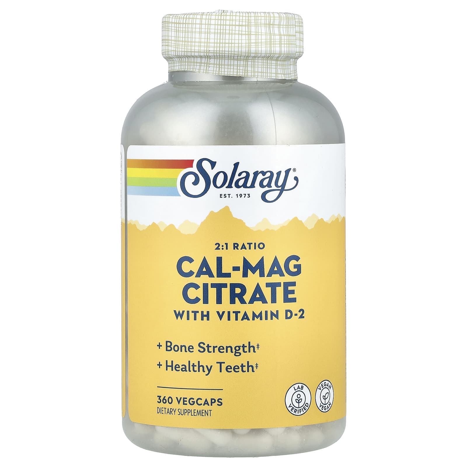 

Cal-Mac Citrate 2:1 Ratio, 360 Veggie Caps