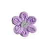 Cute Wool Knitted Flower Jewelry Handmade Diy Six-Petal Flower Accessories Hair Accessories Corsage Clothing Accessories