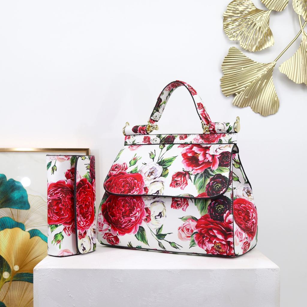 Printed Women'S Bag Light Luxury Bag Ladieshandbag Design Bucket