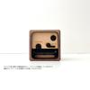 KATOMOKU Alarm Clock 7 Walnut km-100WA Alarm Clock 7 x 7 x 4.1cm