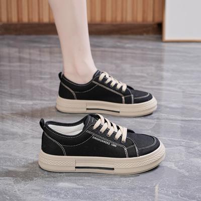 New Four Season Universal Canvas Shoes Casual Women's Shoes Fashionable Breathable Platform Casual Shoes  De Mujer