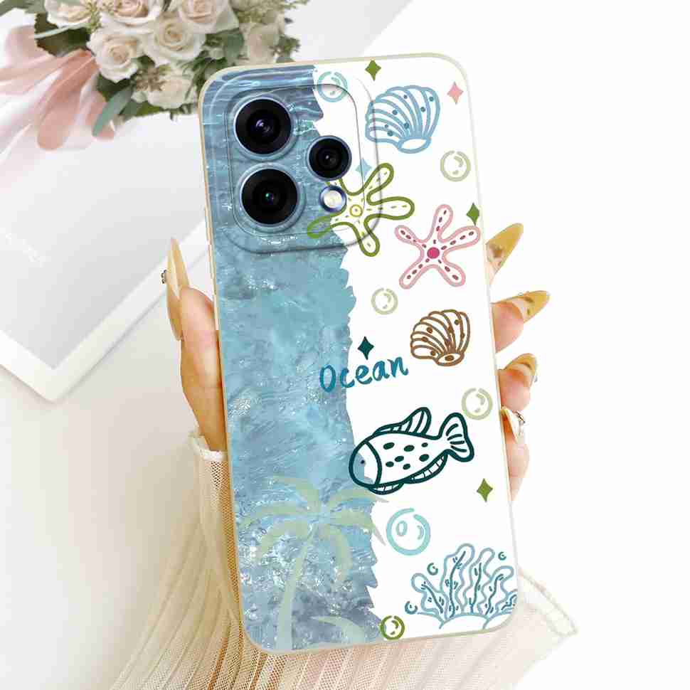 For Oppo Reno15 5G Case CPH2825 Stylish Simple Design Silicone Back Cover For Oppo Reno 15C Reno15c 5G Phone Cases Bumper