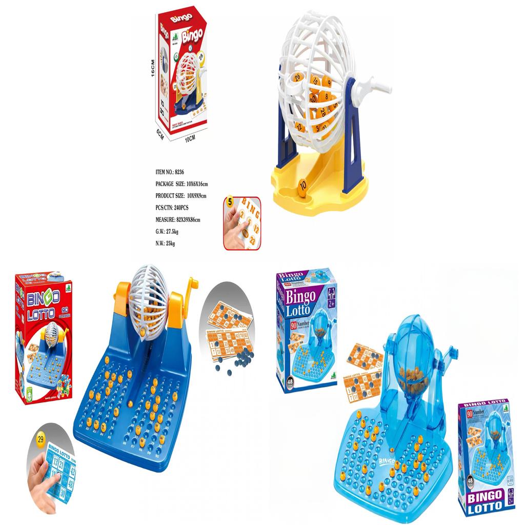 Mini Lottery Machine For Kids With Interactive Bingo Game Playful Toy For Family Entertainment