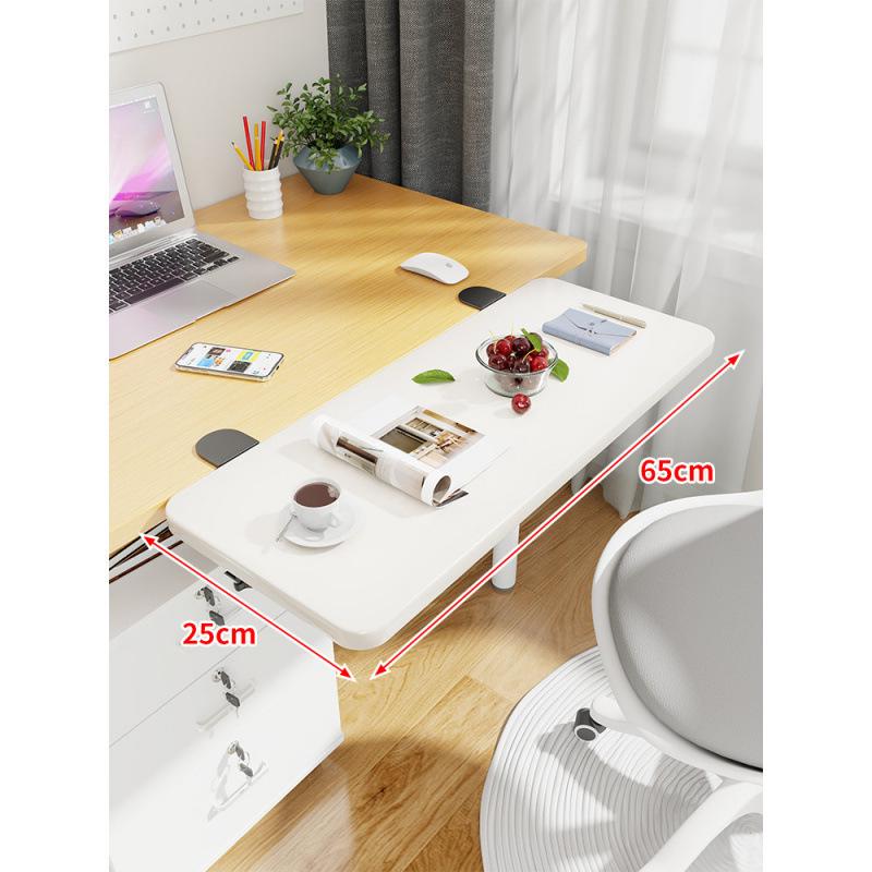 Składana Podpórka pod Nadgarstki do Klawiatury Biurkowej: Wydłużony wspornik krawędzi stołu do stanowiska pracy w akademiku