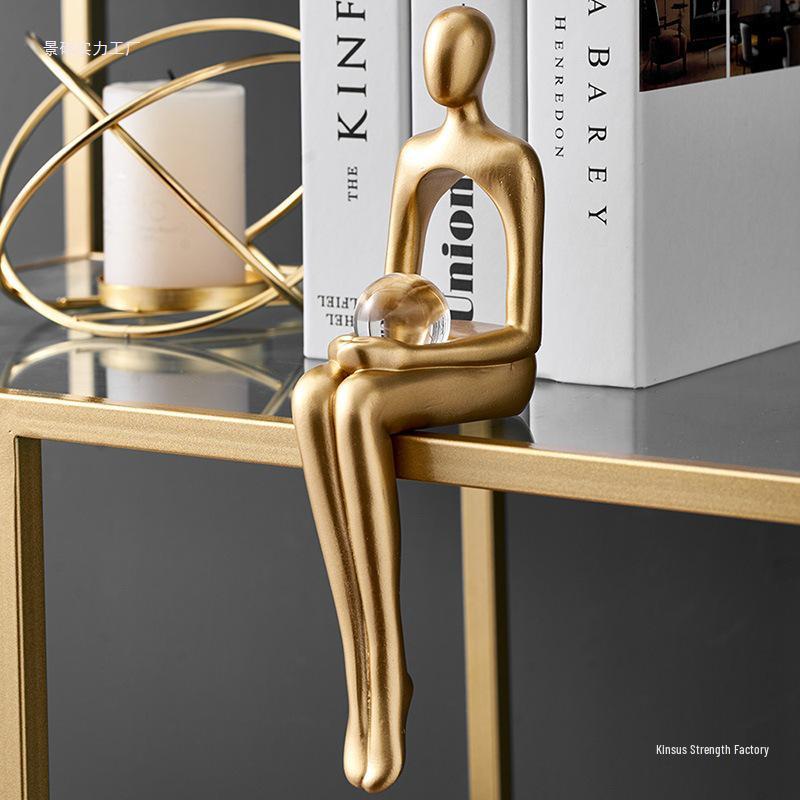 Modern Abstract Art Ornaments for Office, Bookshelf, or Living Room