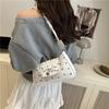 Niche Design Bow Underarm Bag Women's 2025 New Handbag Fashion Shoulder Messenger Bag Sweet Baguette Bag