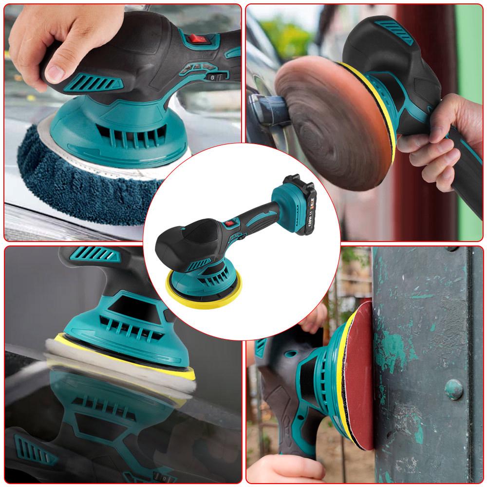 6-inch Lithium Battery Car Polisher & Scratch Repair Electric Sander