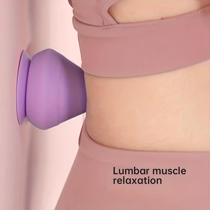 An der Wand montiertes Faszienkegel-Multifunktions-Saugnapf-Wandmassagegerät zur Entspannung der Rückenmuskulatur, Arm-Fuß-Massagegerät, Triggerpunkt